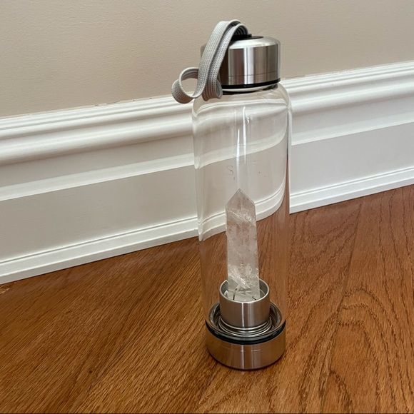 soji Kitchen Clear Quartz Crystal Exilir Water Bottle Poshmark
